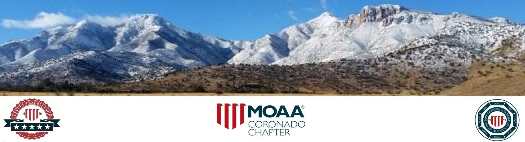 MOAA CORONADO – MOAA 5 STAR LEVEL OF EXCELLENCE AWARD AND 5 STAR COMMUNICATIONS AWARD FOR 2021